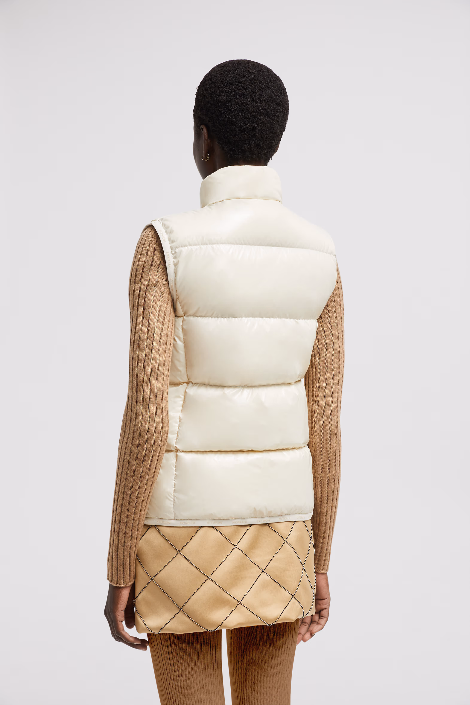 Chaleco plumífero Badia Mujer Blanco Moncler 5